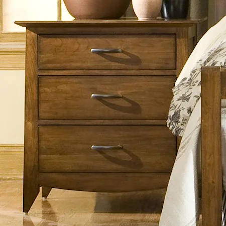 Night Stand w/ 3 Drawers